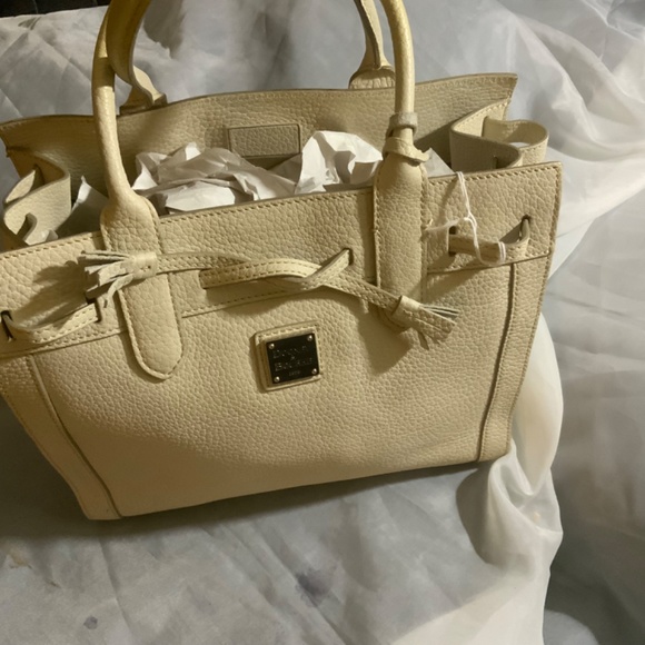 Dooney&Bourke Off white Leather shoulder bag - Picture 9 of 9
